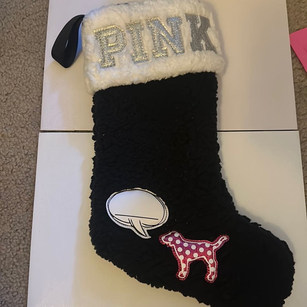 Vintage PINK stocking